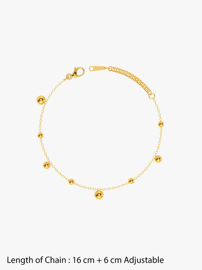 OnnMe by GIVA Golden Hour Gold Plated Bracelet