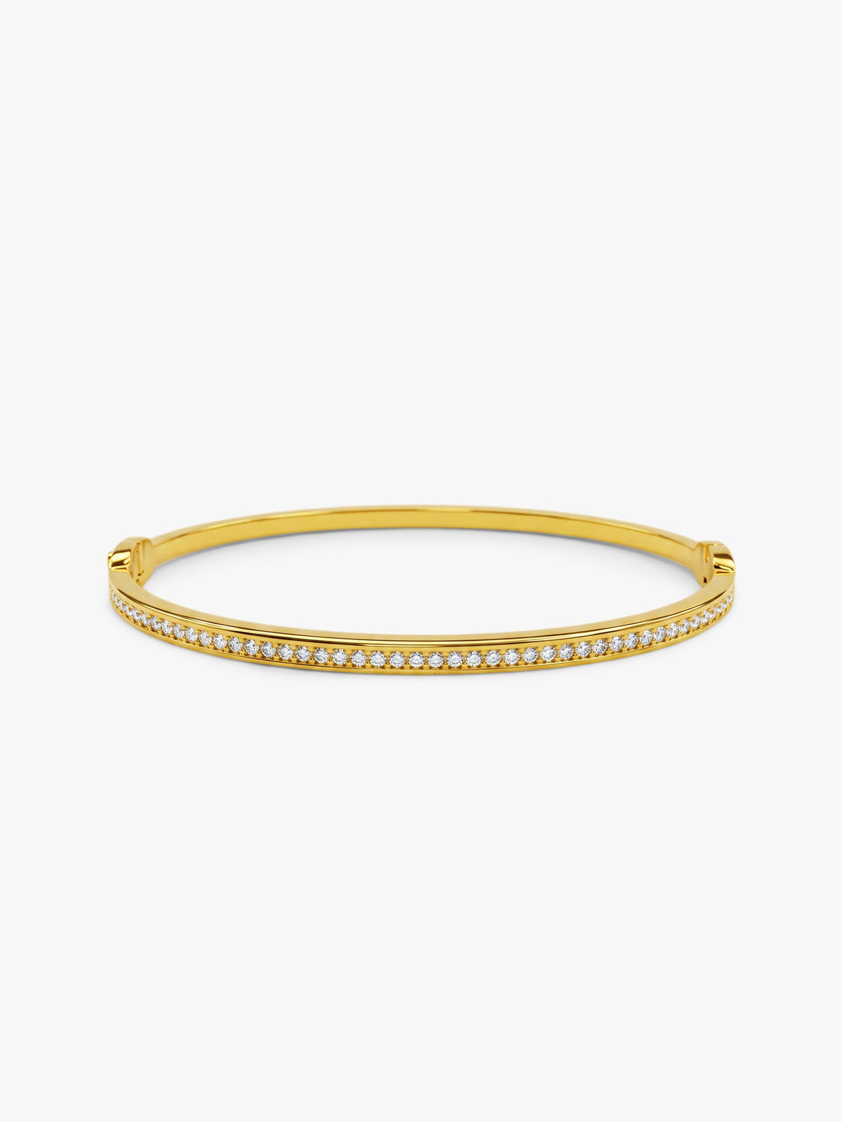 IXIA by GIVA Bling Behaviour Gold Plated Bangle Bracelet