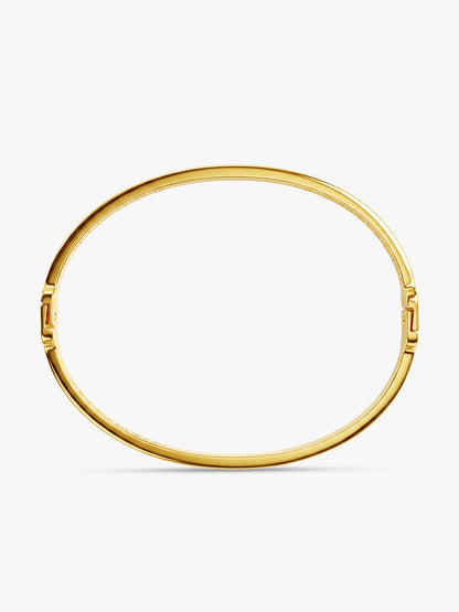 Bling Behaviour Gold Plated Bangle Bracelet