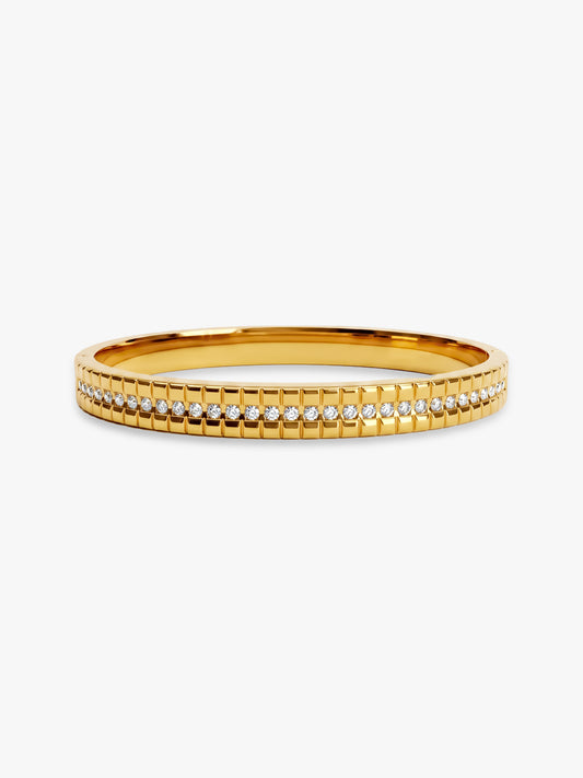 Lit Gold Plated Bangle