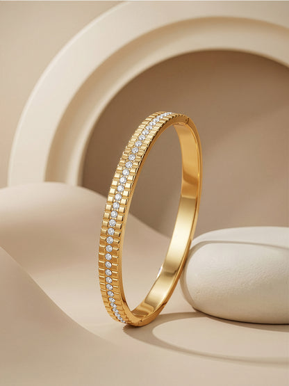OnnMe by GIVA Lit Gold Plated Bangle