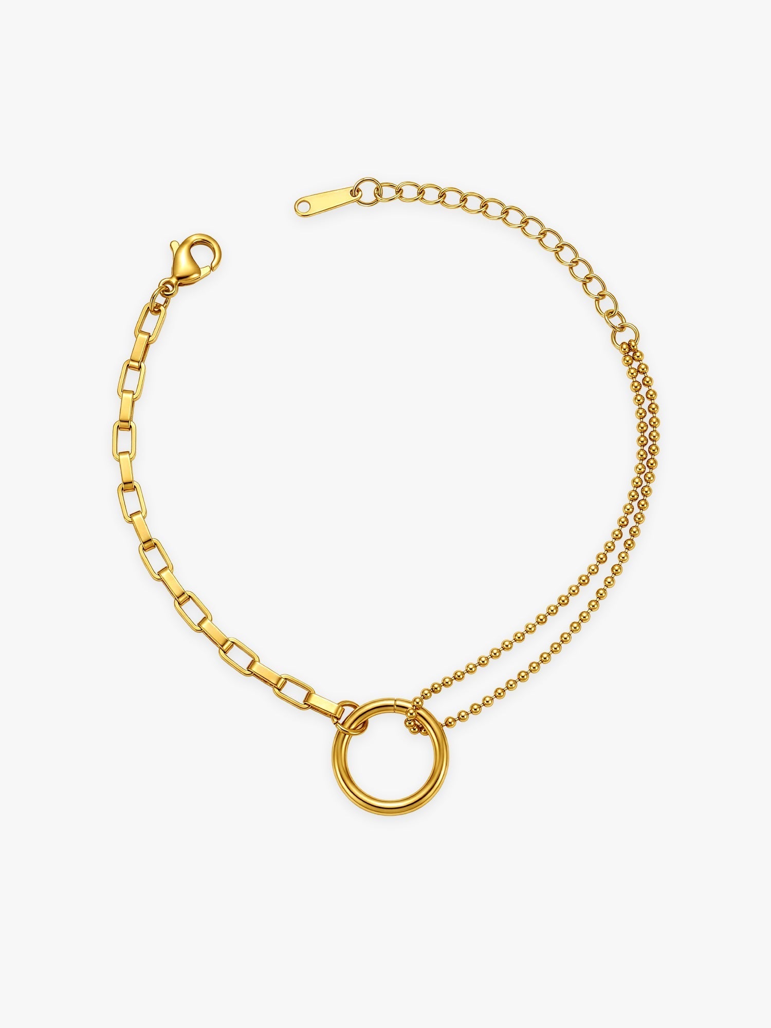 Loop Lane Gold Plated Bracelet