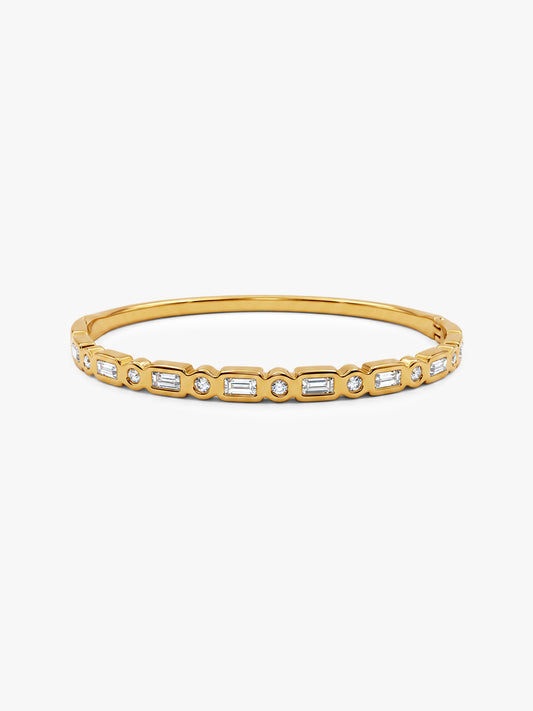 Simp Gold Plated Bangle
