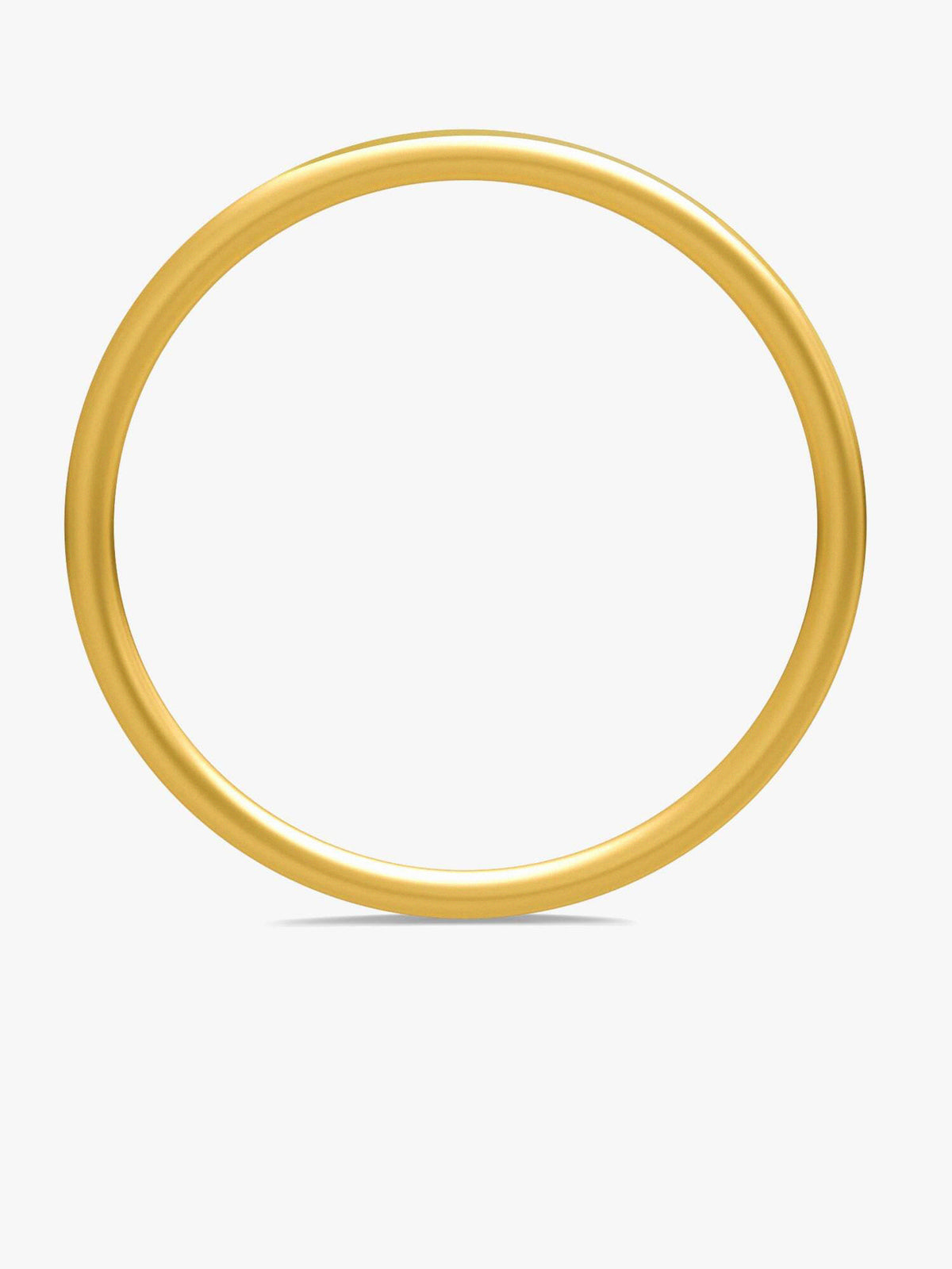 IXIA by GIVA Clean Core Gold Plated Matt Bangle