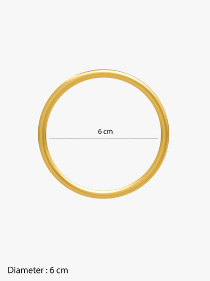 OnnMe by GIVA Clean Core Gold Plated Bangle