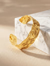 IXIA by GIVA Sharp Energy Gold Plated Cuff Bracelet