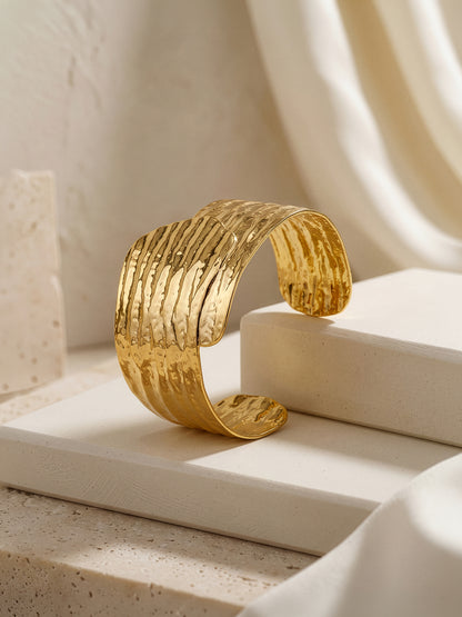 Bold Behaviour Gold Plated Bracelet