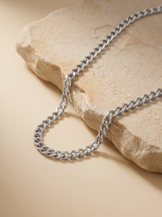 OnnMe by GIVA Iced Out Rhodium Plated Chain For Men