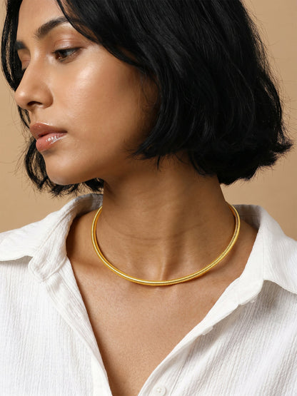 OnnMe by GIVA Collar Crush Gold Plated Chain