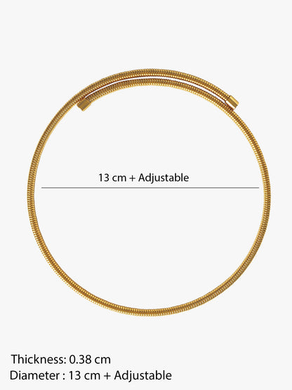 OnnMe by GIVA Collar Crush Gold Plated Chain