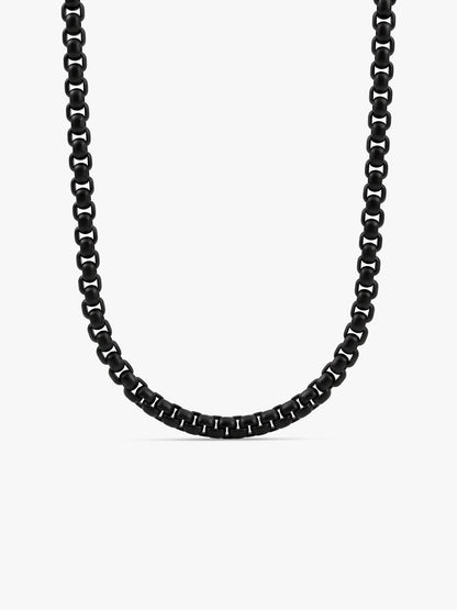 IXIA by GIVA Straight Cold Black Rhodium Chain For Men