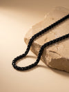 IXIA by GIVA Straight Cold Black Rhodium Chain For Men
