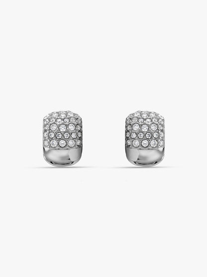 Grip Me Crystal Rhodium Plated Ear Cuffs