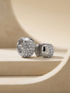 IXIA by GIVA Grip Me Crystal Rhodium Plated Ear Cuffs
