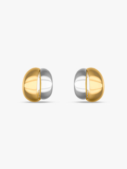 Mini Curve Dual Tone Ear Cuffs