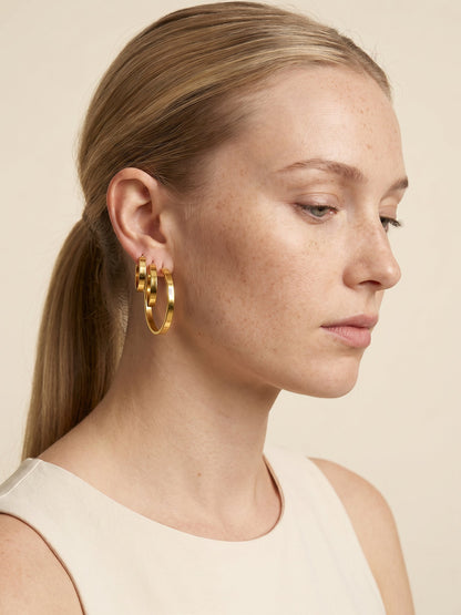 After Hours Gold Plated Earrings Set