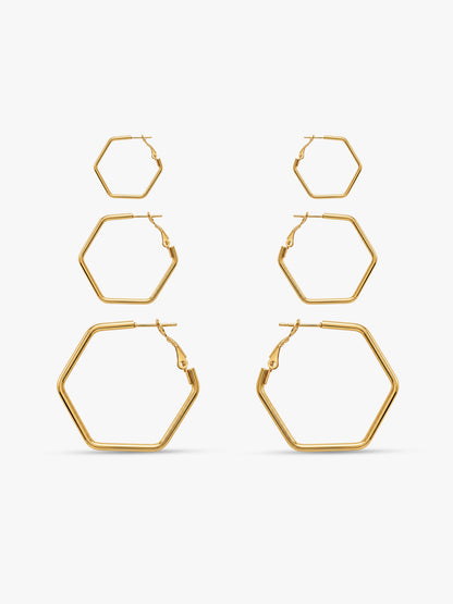 Sharp Behaviour Demi Fine Earrings Set