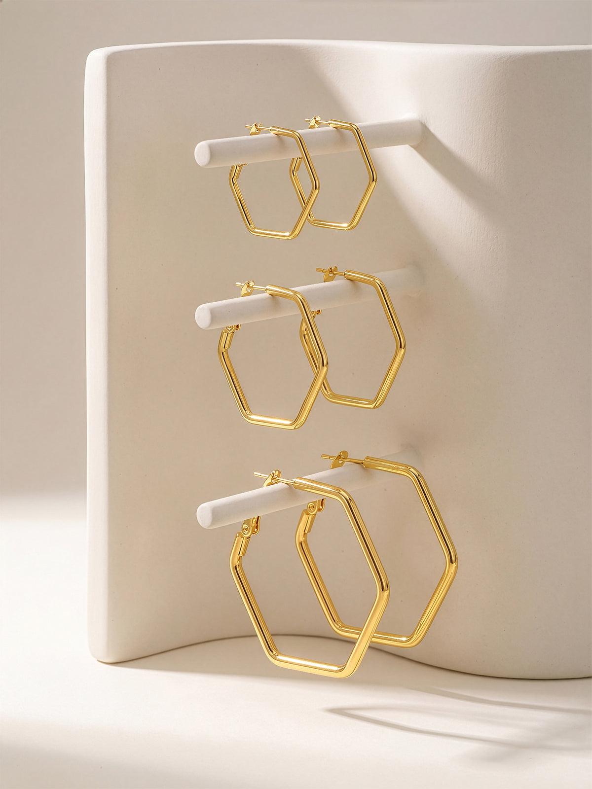 IXIA by GIVA Sharp Behaviour Demi Fine Earrings Set