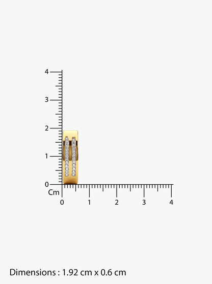 Edge Theory Gold Plated Earrings