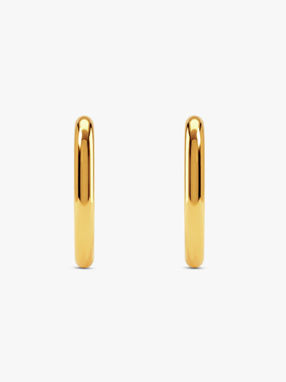 Sharp Turn Demi Fine Hoop Earrings Set