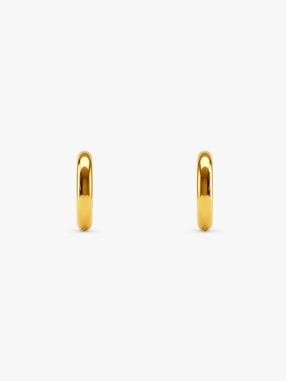 Sharp Turn Demi Fine Hoop Earrings Set