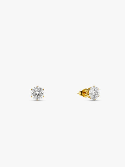 Split Static Demi Fine Huggie Earrings Set