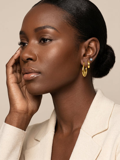 Main Line Gold Plated Earrings Set