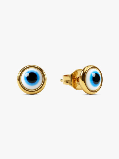Third Eye Panic Gold Plated Earrings Set