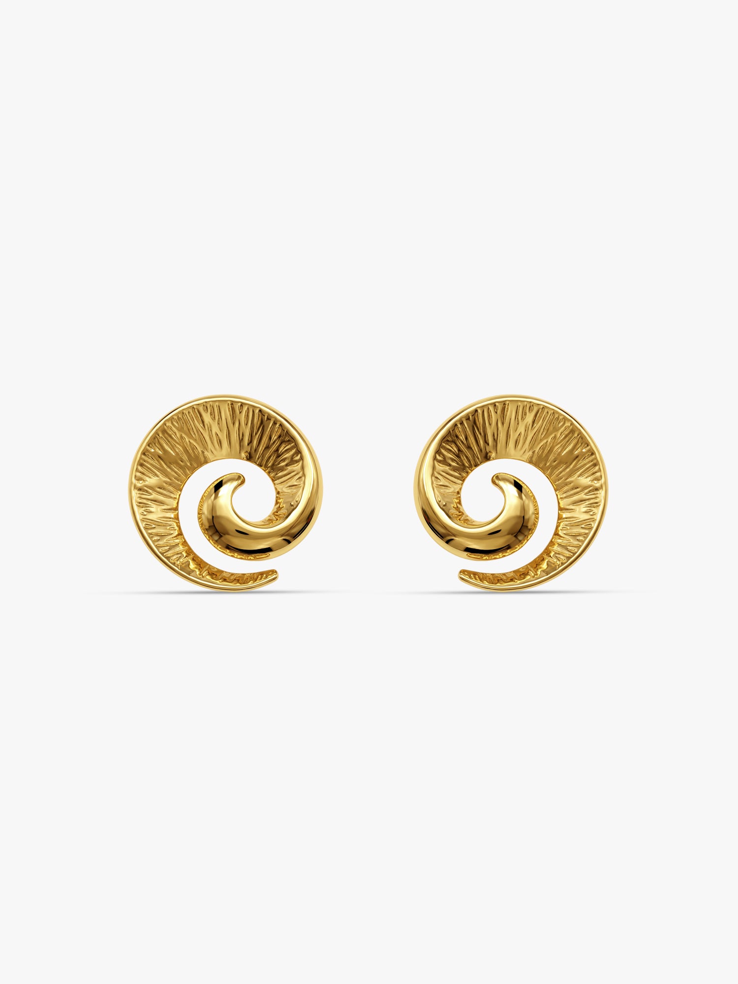 Retrograde Gold Plated Earrings