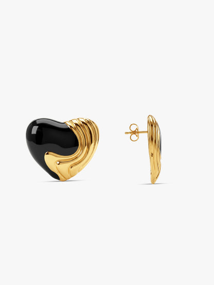 OnnMe by GIVA After Dark Gold Plated Earrings