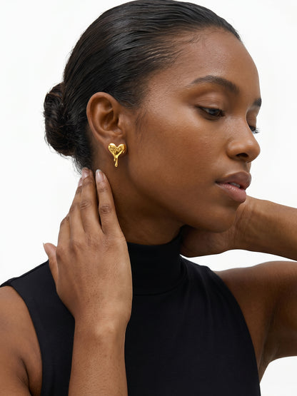 OnnMe by GIVA Soft Launch Gold Plated Earrings