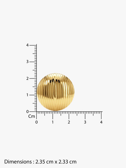 Disco Fever Gold Plated Earrings