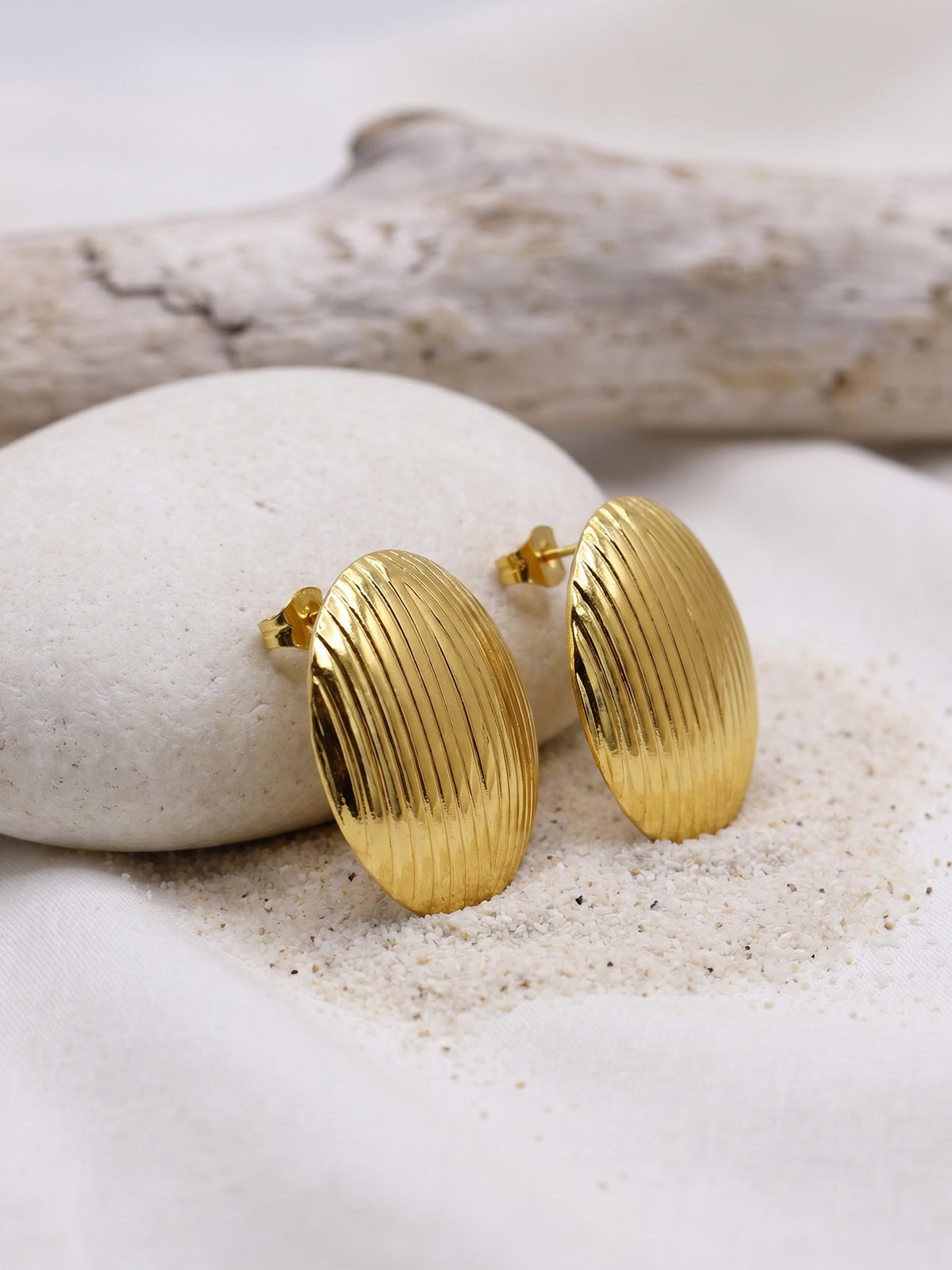 IXIA by GIVA Disco Fever Gold Plated Earrings