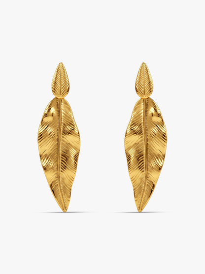 Wild Side Gold Plated Earrings