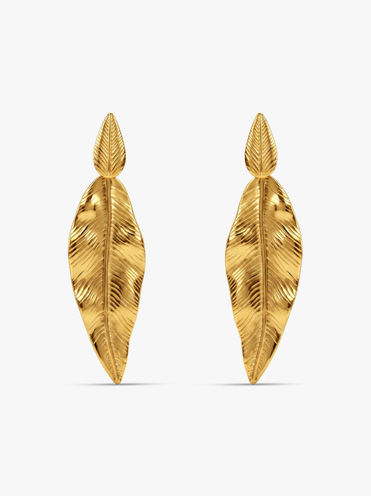 OnnMe by GIVA Wild Side Gold Plated Earrings