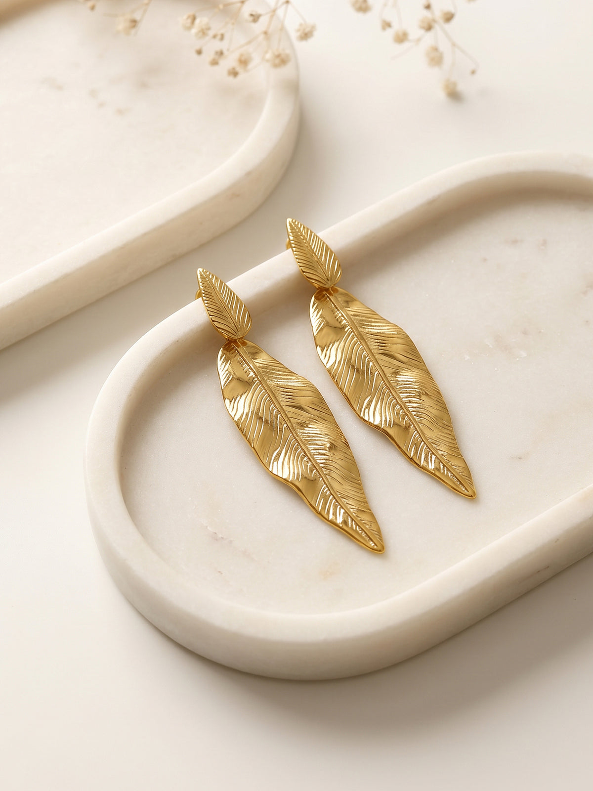 IXIA by GIVA Wild Side Gold Plated Earrings