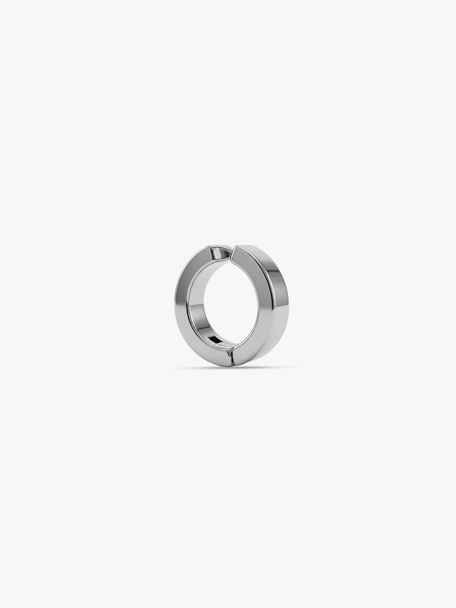 IXIA by GIVA Renegade Rhodium Plated Hoop For Men