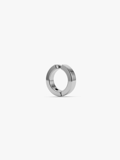 IXIA by GIVA Renegade Rhodium Plated Hoop For Men