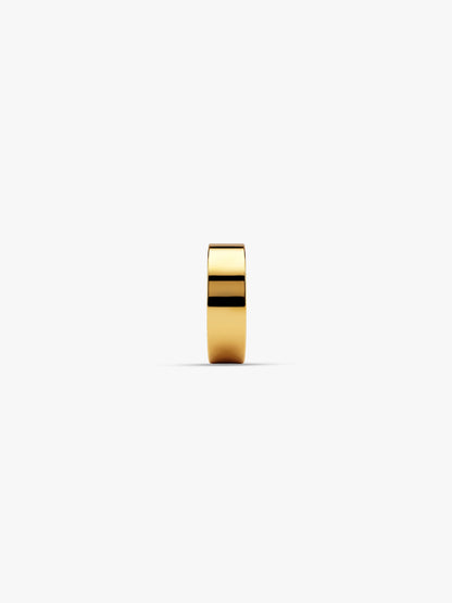 OnnMe by GIVA Big Deal Gold Plated Hoop For Men