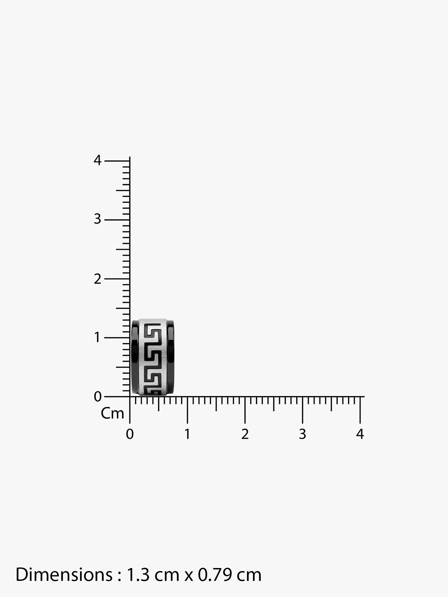 OnnMe by GIVA Side Quest Dual Tone Hoop For Men