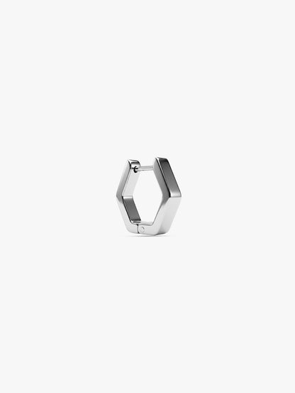 OnnMe by GIVA Hype Mind Rhodium Plated Earring For Men