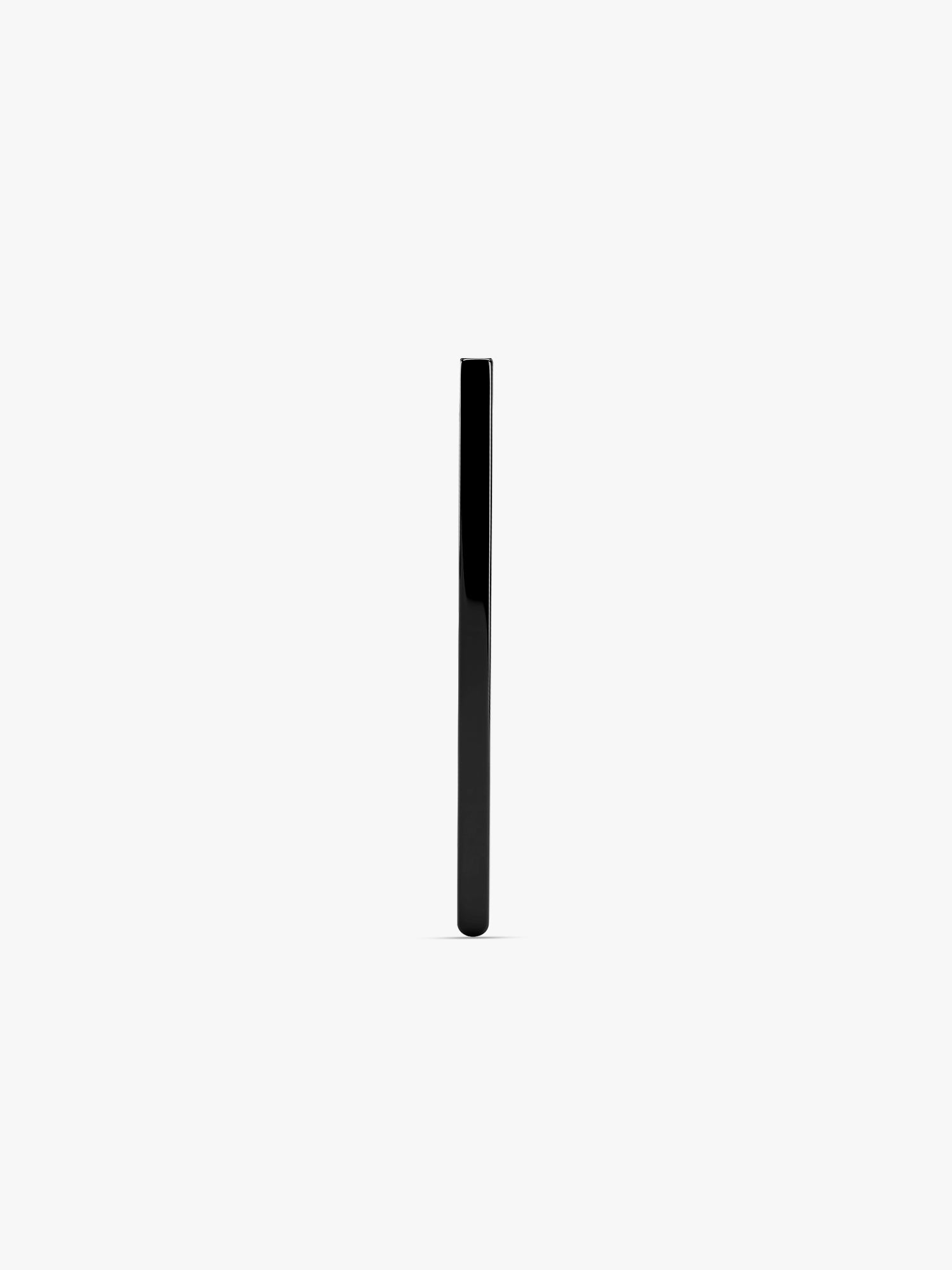 IXIA by GIVA Venom Pulse Black Rhodium Hoop Earring For Men