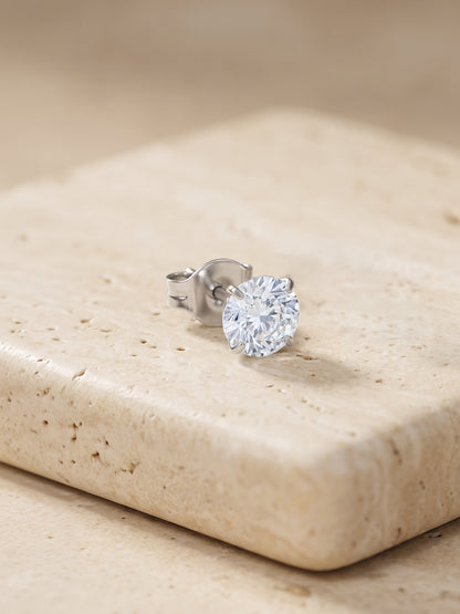OnnMe by GIVA Major Slay Rhodium Plated Stud For Men