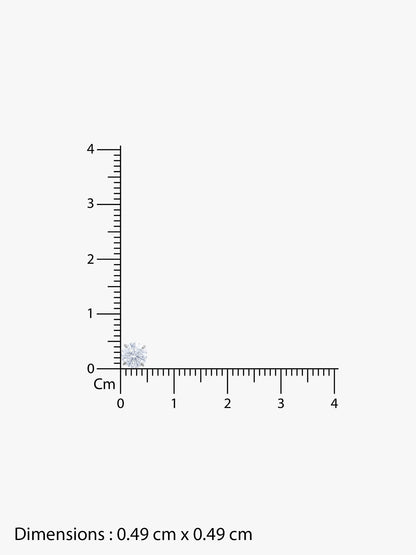 OnnMe by GIVA Major Slay Rhodium Plated Stud For Men
