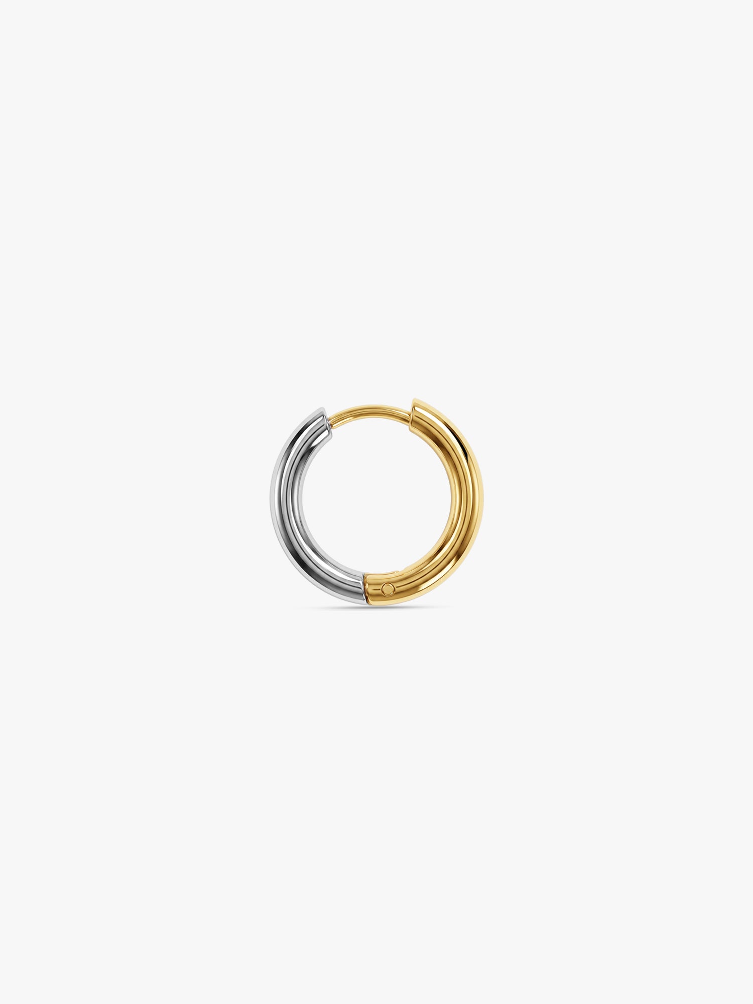 OnnMe by GIVA Bro Coded Dual Tone Hoop For Men