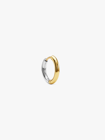 OnnMe by GIVA Bro Coded Dual Tone Hoop For Men