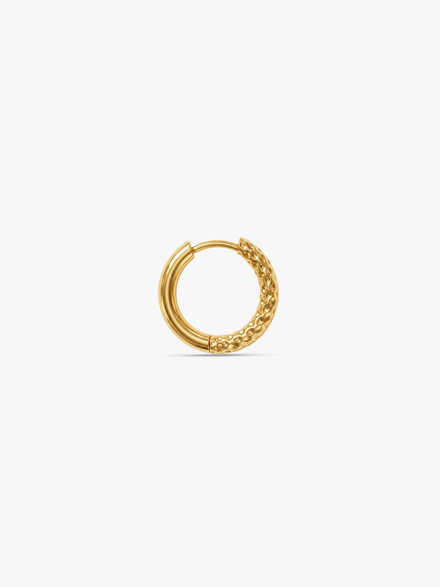 IXIA by GIVA Top Tier Gold Plated Hoop For Men