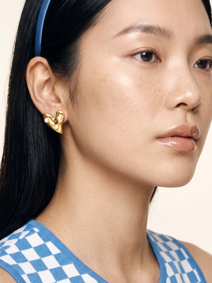 IXIA by GIVA The Favourite Gold Plated Earrings