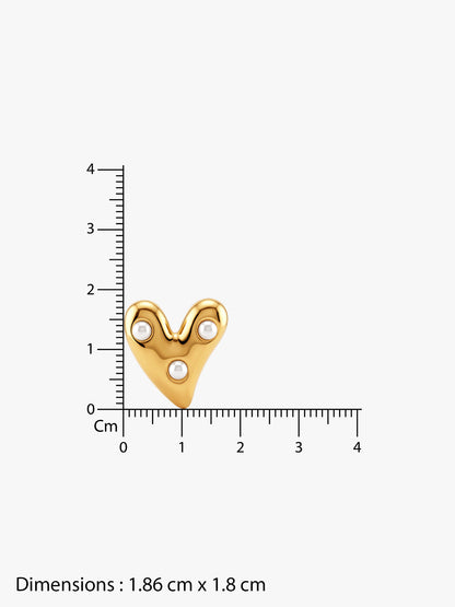 IXIA by GIVA The Favourite Gold Plated Earrings
