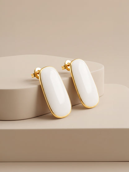 IXIA by GIVA Peacemaker Gold Plated Earrings